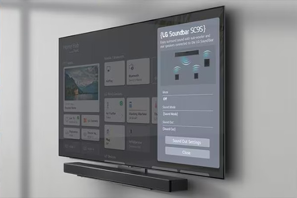 Soundbar LG SC9S